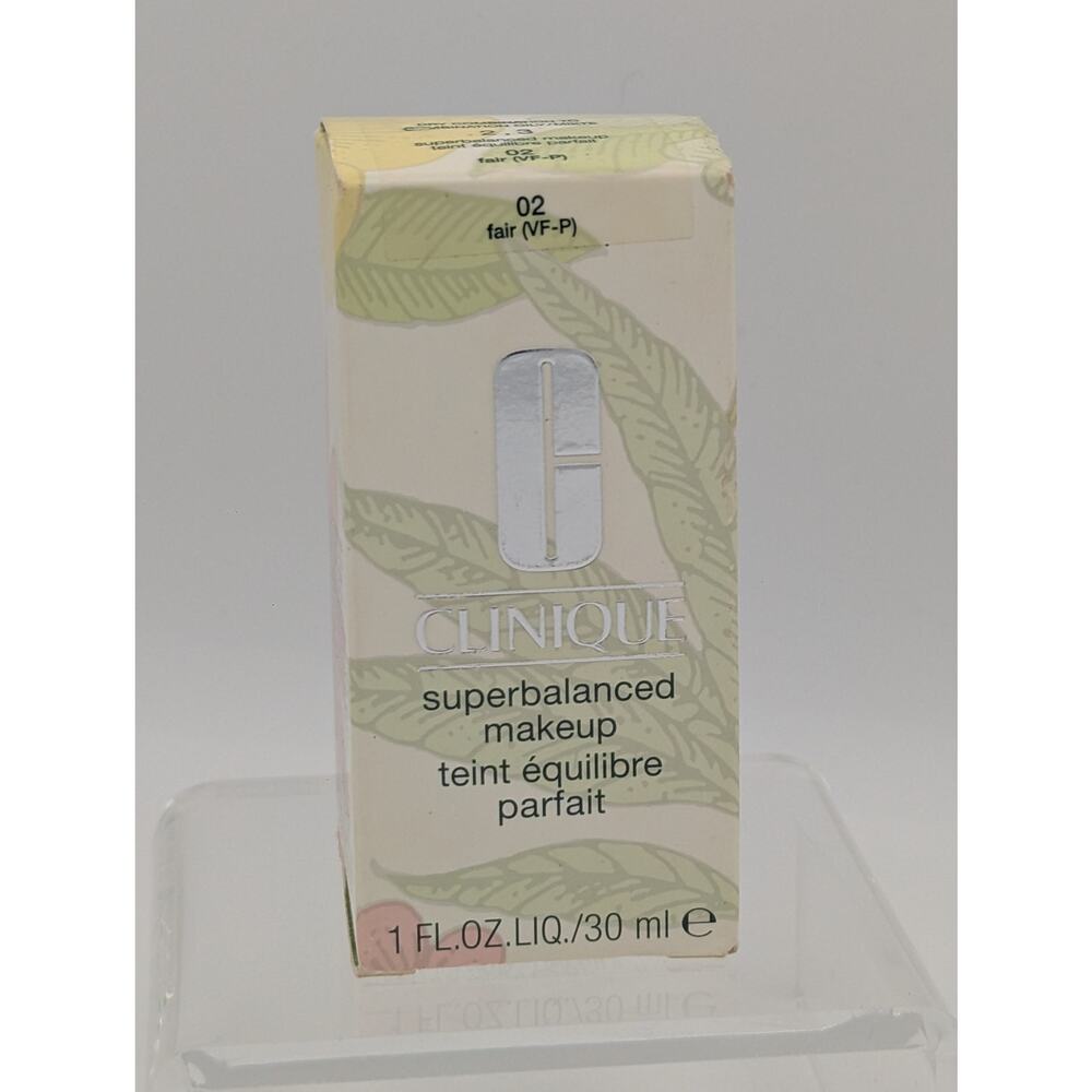💜 Clinique Superbalanced Foundation – 02 Fair (VF-P) – Sealed 1oz